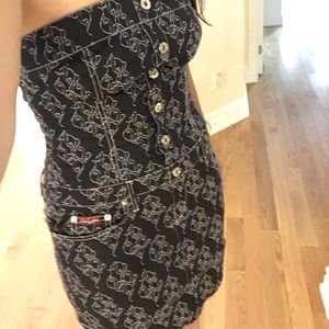 Baby Phat strapless dress size 5 in new condition